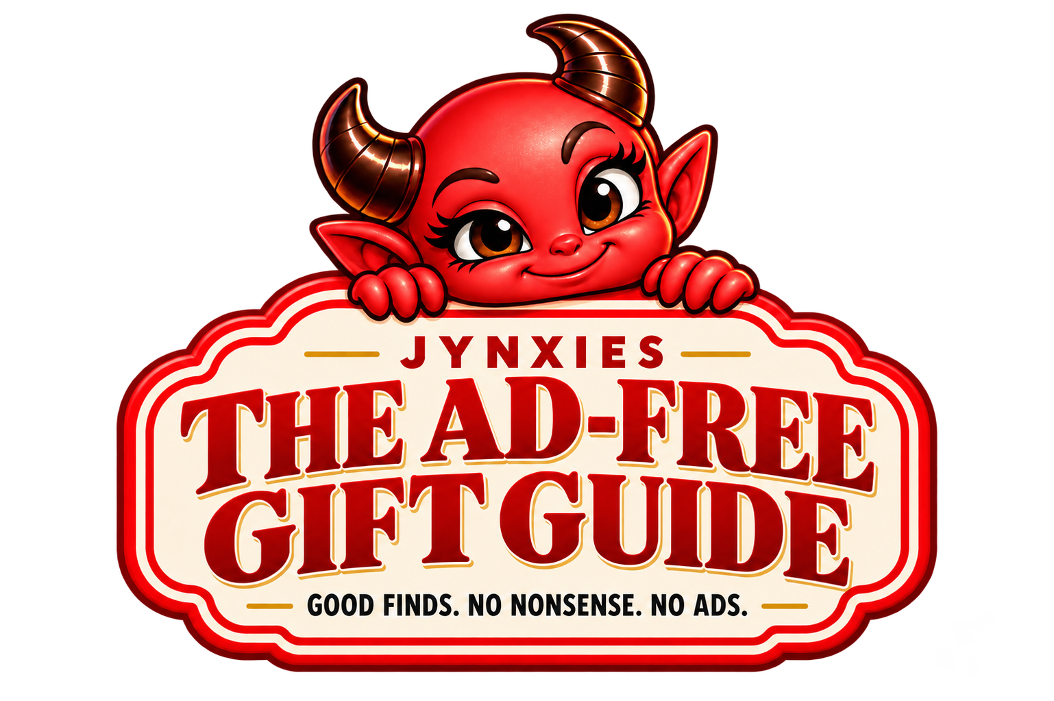 Jynxies bald red devil mascot